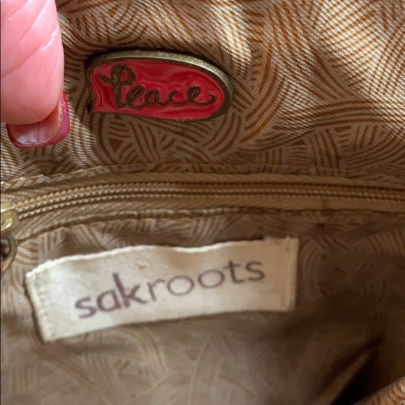 Sakroots Blue Floral Crossbody Bag - Picture 6 of 10